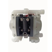 Pompe à diaphragme pneumatique en aluminium PP Alaguli Ala-6688-PX-DN8, conception sanitaire, 3/4 pouce, OEM