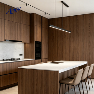 Panneaux de particules mélaminés E0 texture EIR pour meubles haut de gamme 18mm 4x8, contreplaqué filmé pour coffrage, finition chambre et cuisine - Product Image 3