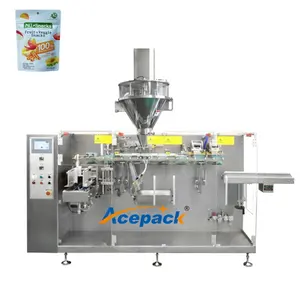 Premade Bag Horizontal Packaging Machine with Automatic Zipper Multi-Function Sachet Filler Pouch/Bag Packer for Food Juice