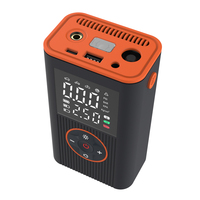 Tragbarer Kabelloser Aufladbarer Elektrischer Mini Digitaler Drahtloser Auto-Reifenfüller Notfallbeleuchtung Schnelles Aufpumpen Powerbank Kunststoff
