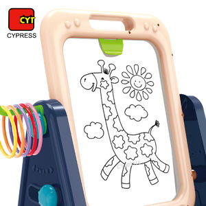 Tablero de dibujo multifunción 2024, tablero de dibujo de juguetes educativos de dos caras para niños pequeños - Product Image 3