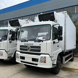 Dongfeng Diesel New 10Ton Reefer Freezer Cold Box Truck with EURO 2 Emission - Product Image 1