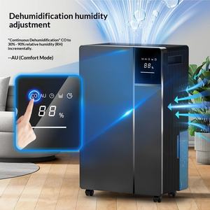 Deshumidificador Vertical de 12L, Deshumidificador de Alta Potencia para el Hogar, Sin Control, Transfronterizo, para Dormitorio, Control de Humedad - Product Image 3