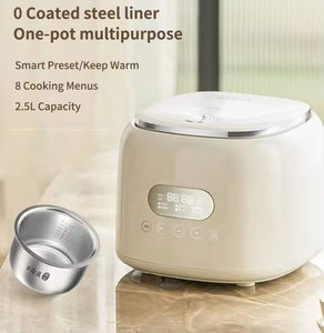 Nouvelle cuiseuse à riz électrique multifonction intelligente 2026 de 1,8 L et 2,5 L, faible teneur en sucre, automatique et éco-carbone - Product Image 4