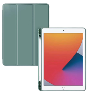 Étui pour tablette en cuir PU pliable à trois volets avec emplacement pour stylo, étui pour <span class=keywords><strong>iPad</strong></span> Pro 13 2024, <span class=keywords><strong>pochette</strong></span> rabattable, mise en veille/réveil automatique, moule privé - Product Image 1