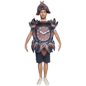 Nuevo Disfraz Creativo <span class=keywords><strong>de</strong></span> Reloj <span class=keywords><strong>de</strong></span> Cuco para <span class=keywords><strong>Halloween</strong></span>, Divertido Reloj <span class=keywords><strong>de</strong></span> Pared, Atuendo para Representaciones Escénicas y Juegos <span class=keywords><strong>de</strong></span> Rol - Product Image 1