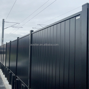 Aluminum Alloy Fence Panels Powder Coated Finish Customizable Height Durable High Style Safety Fencing <strong>Rail</strong> Yard <strong>Garden</strong> Security - Product Image 4