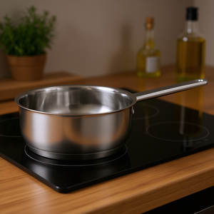 KARL KRGER Manhattan <b>Saucepan</b> 1.2 L 16 Cm Stainless Steel - Product Image 3