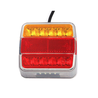 Nouvelles feux arrière LED ronds (gauche et droite) pour camions et remorques, accessoires IP67, homologation E-mark, style européen, 12V-24V