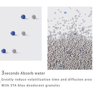 Vente chaude Chine 100% sodium naturel aggloméré rapide boule de sable granule bentonite <span class=keywords><strong>litière</strong></span> pour chat - Product Image 4