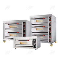 Fours de cuisson électriques à gaz de boulangerie commerciale Four électrique de pont