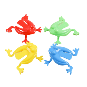 Jouet <span class=keywords><strong>grenouille</strong></span> sautillante en plastique promotionnel à pression de <span class=keywords><strong>doigt</strong></span> - Product Image 1