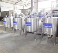 Machine de pasteurisation UHT HTST 10L-1000L, pasteurisateur à petite et grande échelle pour produits laitiers, boissons et substrat de champignons avec pompe