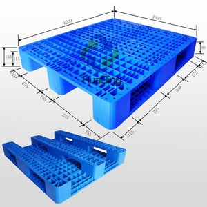 Palet Europeo HUADING <span class=keywords><strong>de</strong></span> una Sola Cara, Entrada <span class=keywords><strong>de</strong></span> 4 Vías, Plástico Reciclado en Rollo, Excedente <span class=keywords><strong>de</strong></span> Almacén, Transporte, <span class=keywords><strong>Venta</strong></span>, Proyectos - Product Image 3