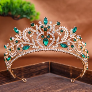 Tiara de Cristal Brillante Hecha a Mano, Corona para Mujer, Novia, Boda, Baile de Graduación, Fiesta de Cumpleaños, Accesorios para el Cabello, Tocado de Lujo para Reina - Product Image 4