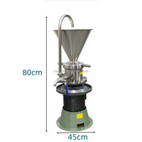 Broyeur Colloïdal Vertical Multifonctionnel de Haute Qualité pour la Transformation Alimentaire – Machine à Broyer Finement pour Pâte de Piment et Pâte de Moutarde