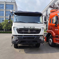 Châssis de camion SINOTRUK HOWO T7 6x4 blanc pour bétonnière/camion benne Euro 2, châssis poids lourd à vendre