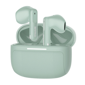 PU Kết Cấu ANC TWS Earbuds Lai Sâu Tiếng Ồn Hủy Bỏ 6Mic Đúng Không Dây Stereo LED Chạy Bánh Không Khí Pro Vỏ Cho Bluetooth - Product Image 6