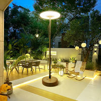 Shingel Portable High Lumen Étanche UFO Solaire Jardin Lumière Avec Télécommande et Contrôle de la Lumière pour Jardin Villa Terrasse Garage