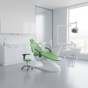 Unidad de Sillón Dental Eléctrico a Precio de Fábrica, Acero y Plástico, Certificación CE, Luz LED con Sensor, para Hospitales, Clínicas, Equipo Médico - Product Image 1
