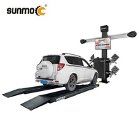 Aligneur 3D SAMFD avec élévateur à ciseaux pour voiture, équipement d'alignement des 4 roues