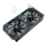 CENTAUR Super Gaming 1660TI 1660S 6G DDR6 VGA ordinateur de bureau carte graphique DVI 192bit GTX1660 ventilateur de refroidissement nouvelles pièces d'ordinateur portable