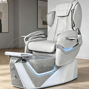 Pronne Beauty Nouveau <span class=keywords><strong>Fauteuil</strong></span> de <span class=keywords><strong>Pédicure</strong></span> <span class=keywords><strong>Spa</strong></span> Inclinable avec Bain de Pieds et Fonction Brume - Product Image 3