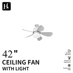 85-265 volts modern E27 base DC motor with 5 blades LED <b>ceiling</b> fan <b>light</b>, equipped with <b>remote</b> <b>control</b>, suitable for home - Product Image 2