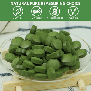 SAIYANG Suministra Suplemento Saludable, Tabletas Mixtas de Espirulina y Chlorella, Tabletas Orgánicas de Espirulina y Chlorella - Product Image 2