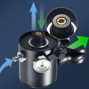 Mini Tanque de Buceo de Aluminio de 0.5L, Tanque de Buceo de Alta Presión para 5-10 Minutos de Respiración Subacuática con <span class=keywords><strong>Aire</strong></span> Comprimido - Product Image 5