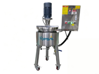 Mélangeur sous vide mobile hydraulique électrique à couvercle ouvert pour peinture et revêtement, haute productivité