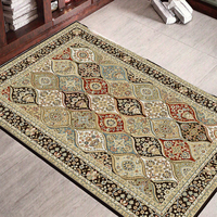 Tapis en velours au design moderne, antidérapant, à poils ras, fabriqué à la machine, tapis commercial pour hôtel, tapis d'entrée pour la maison, tapis de sol