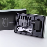 Diffuseur d'aromathérapie LED haut de gamme pour voiture, désodorisant et diffuseur d'huiles parfumées avec fixation sur grille d'aération, parfum ciblé