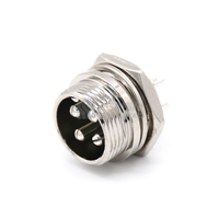 GX12-4 4 Broches GX12 Air Aviation Plug Signal Fil-panneau Connecteur 4 Core Aviator 3 Broches Mâle à Femelle Câble D'extension