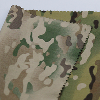 Tissu camouflage durable en nylon extensible dans quatre sens (92 % nylon, 8 % élasthanne) respirant pour uniforme tactique en camouflage MC