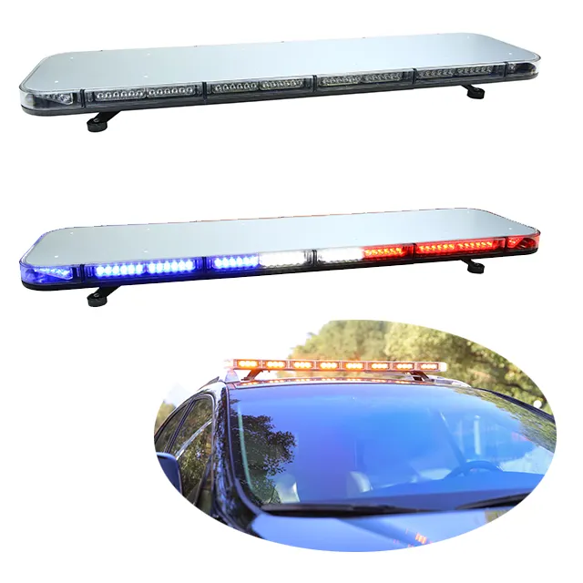 Custom Fabriek Auto Dak Licht Cop Strobe Ambulance Noodlicht Bar Led Verlichting Voor Auto 'S