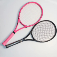 Raquette de tennis portable JINHONG JH-4 à cadre diamanté, personnalisable OEM, en fibre de carbone 3K/12K/18K/24K, haute résistance, légère, taille de face 97