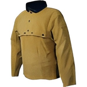 Veste de soudage en polyéthylène haute résistance, résistante à la chaleur, manches longues, protection contre le feu 300C-500C, niveau de protection respiratoire - Product Image 3