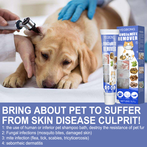 Ungüento Herbal Antibacteriano y Ecológico a Base de Plantas para el Cuidado de la Piel de Mascotas, Contra Ácaros y <span class=keywords><strong>Hongos</strong></span>, Crema Protectora Suave para Perros y <span class=keywords><strong>Gatos</strong></span> - Product Image 3