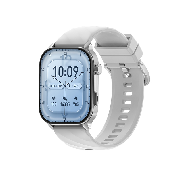 Miccell Smart Watch 1 ATM Waterproof for Swimming Long Battery Life GPS Bluetooth 6.0 Calling Heart Rate Monitor