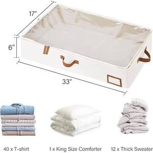 Organizador de Zapatos Apilable y Resistente para Debajo de la Cama, Solución de Almacenamiento para Zapatos Debajo de la Cama con Ventana Transparente - Product Image 2