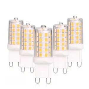 メーカー卸売3W 4W 5Wフリッカーフリー100-240V省エネ調光可能LED電球G4G9