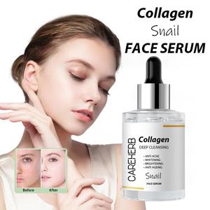 Halal Cosmetic Korean Acne Anti Aging Whitening <b>Brightening</b> Niacinamide Collagen Snail Face <b>Serum</b> for Skin Lightening - Product Image 2