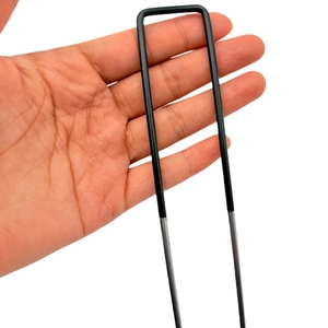 Grampas Galvanizadas <span class=keywords><strong>para</strong></span> Jardín y Paisajismo <span class=keywords><strong>para</strong></span> Césped <span class=keywords><strong>Artificial</strong></span>, Grampas de Acero Galvanizado en Forma de U <span class=keywords><strong>para</strong></span> Fijar Malla Antihierbas, Estacas de Fijación <span class=keywords><strong>para</strong></span> Jardín - Product Image 5