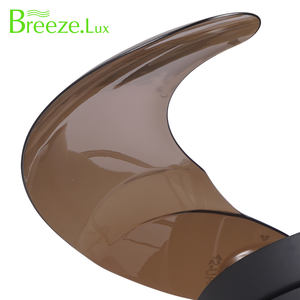 Abat-jour en métal noir de 42 pouces LED ventilateur de plafond avec télécommande pour salon et salle à manger - Product Image 5