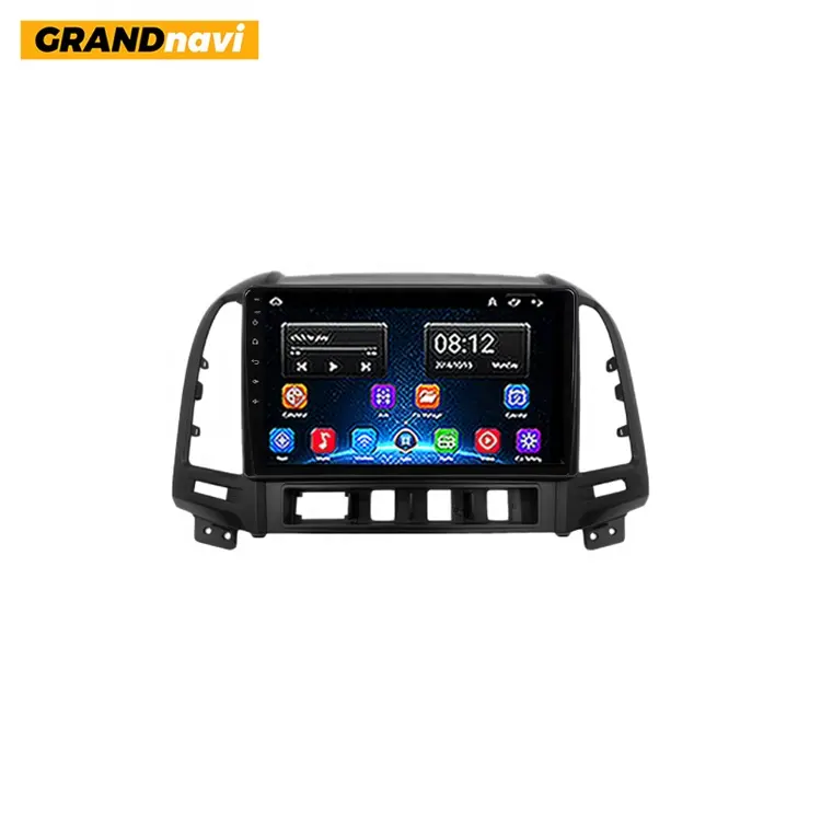 Grandnavi for HYUNDAI Ix45/santa Fe 2006-2012 Android Carplay Car Radio Car Multimedia Player Car Video Radio 2 Din 9 Inch Ce