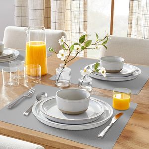 Tovaglia Impermeabile Lavabile a Doppio Lato Resistente al Calore <span class=keywords><strong>per</strong></span> Interni ed Esterni Tappetino da <span class=keywords><strong>Tavolo</strong></span> in Pelle Siliconica - Product Image 6