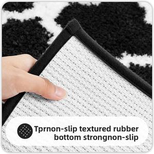 מחצלות מודרני לא להחליק אמבטיה מחצלות פוליאסטר מיטת שטיחים בצד המיטה שטיחים רצפת שטיח לשטיח ליד הבית - Product Image 4