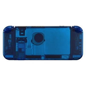 Coque de remplacement transparente bleue EXtremeRate DIY, boîtier complet personnalisé pour la réparation de la Nintendo Switch, accessoires - Product Image 4