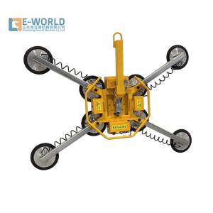 Elevador de Vidrio E-WORLD de 800 kg, Amarillo, de Acero, Alto Nivel de Seguridad - Product Image 1